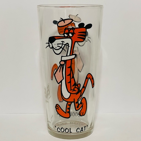 Vintage Pepsi Collector Series Looney Tunes Warner Bros Drinking Glass COOL CAT - Picture 2 of 9
